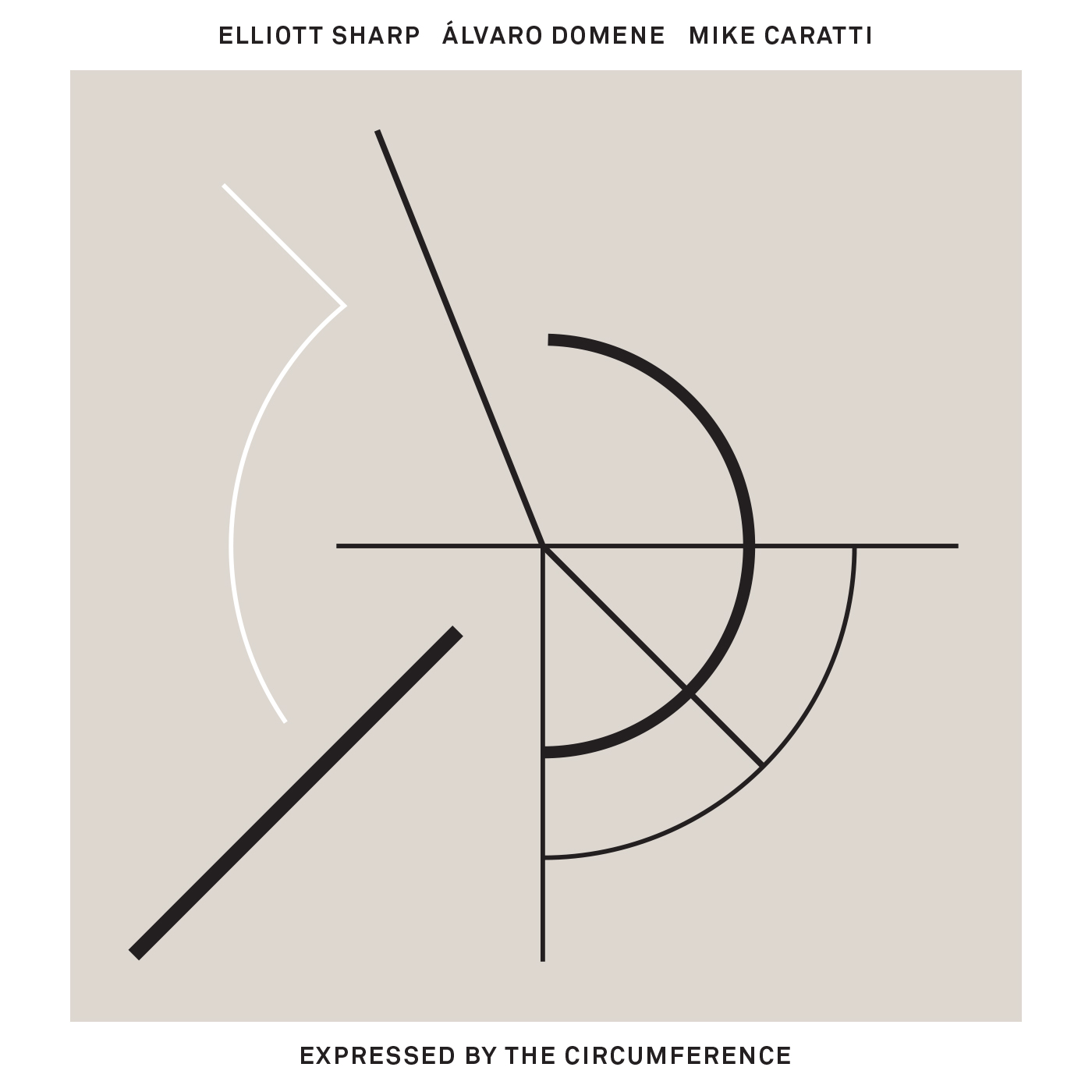  Expressed By The Circumference by Elliott Sharp / Álvaro Domene / Mike Caratti